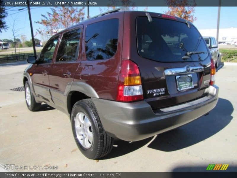 Chestnut Metallic / Beige 2002 Mazda Tribute ES V6
