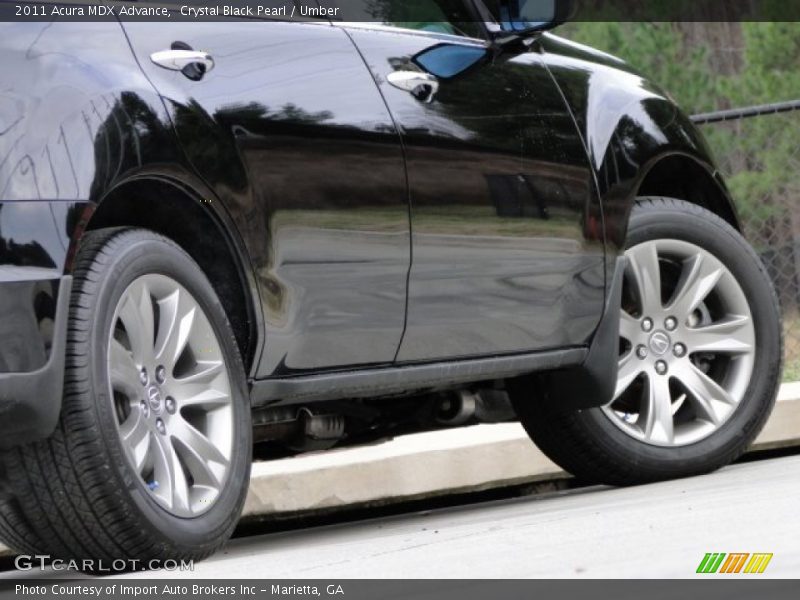 Crystal Black Pearl / Umber 2011 Acura MDX Advance