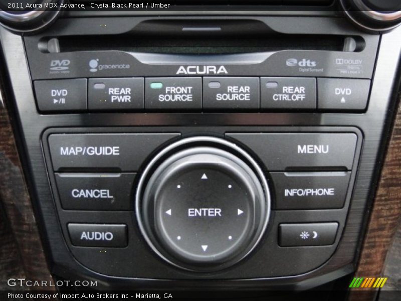 Controls of 2011 MDX Advance