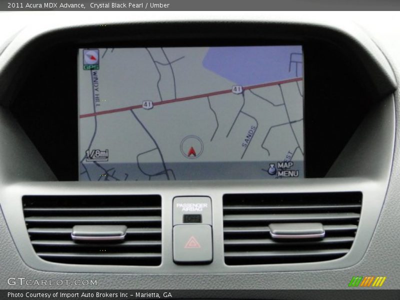 Navigation of 2011 MDX Advance