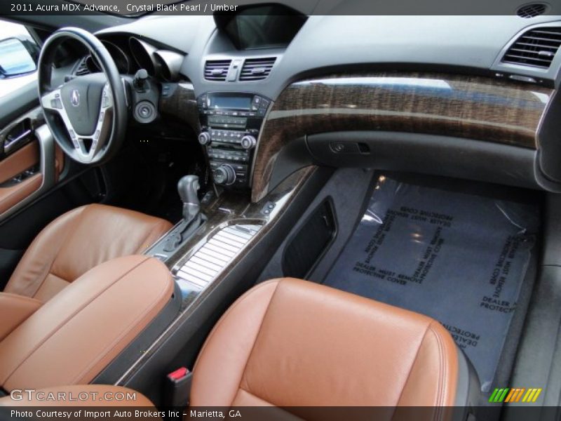 Dashboard of 2011 MDX Advance