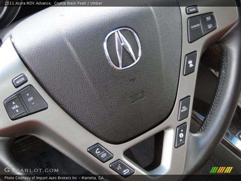 Controls of 2011 MDX Advance