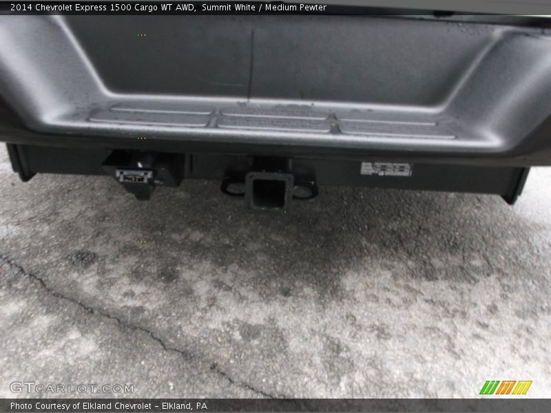 Summit White / Medium Pewter 2014 Chevrolet Express 1500 Cargo WT AWD