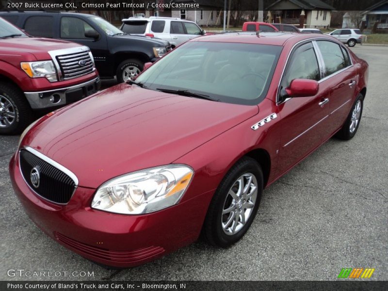 Crimson Pearl Tintcoat / Cocoa/Cashmere 2007 Buick Lucerne CXL