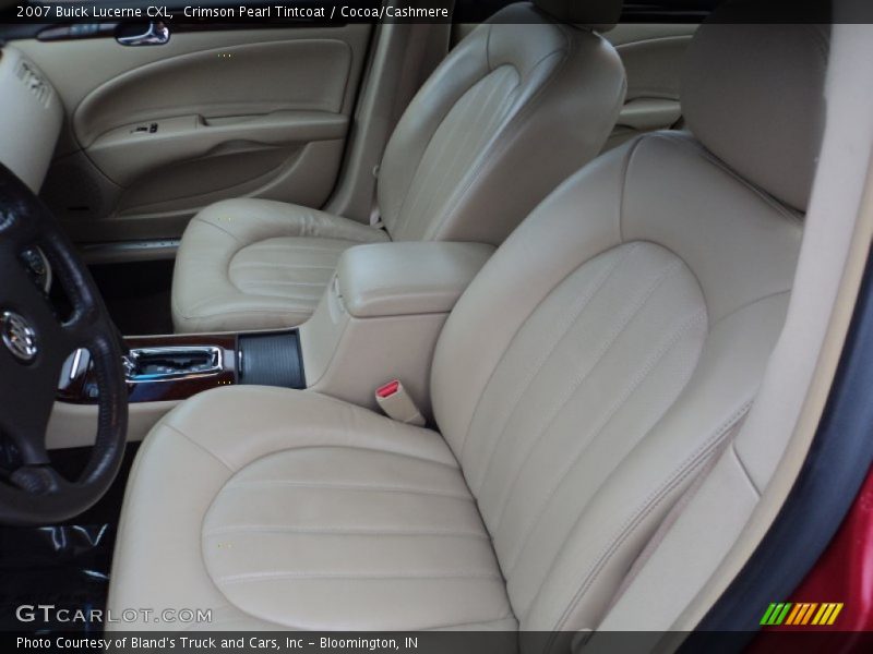 Crimson Pearl Tintcoat / Cocoa/Cashmere 2007 Buick Lucerne CXL