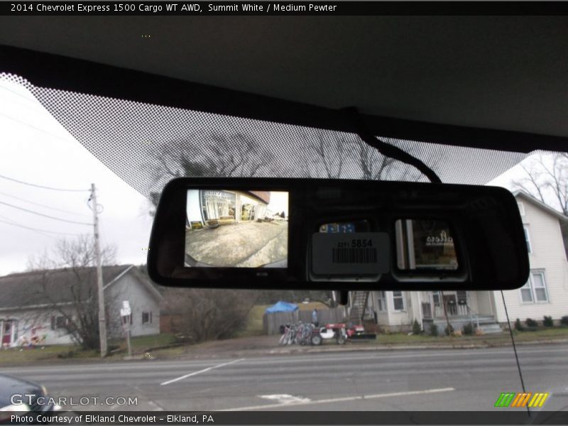 Summit White / Medium Pewter 2014 Chevrolet Express 1500 Cargo WT AWD