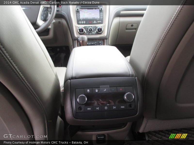 Carbon Black Metallic / Cocoa Dune 2014 GMC Acadia Denali AWD