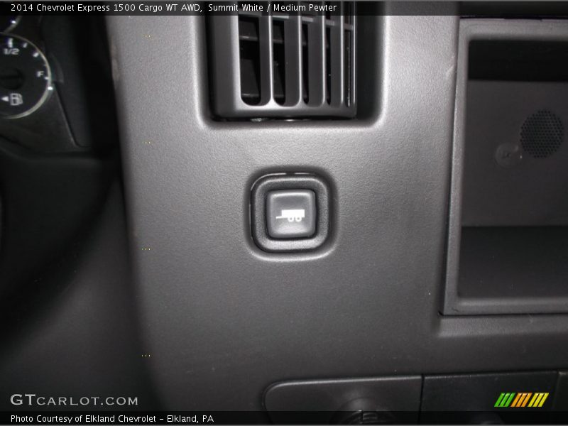 Summit White / Medium Pewter 2014 Chevrolet Express 1500 Cargo WT AWD