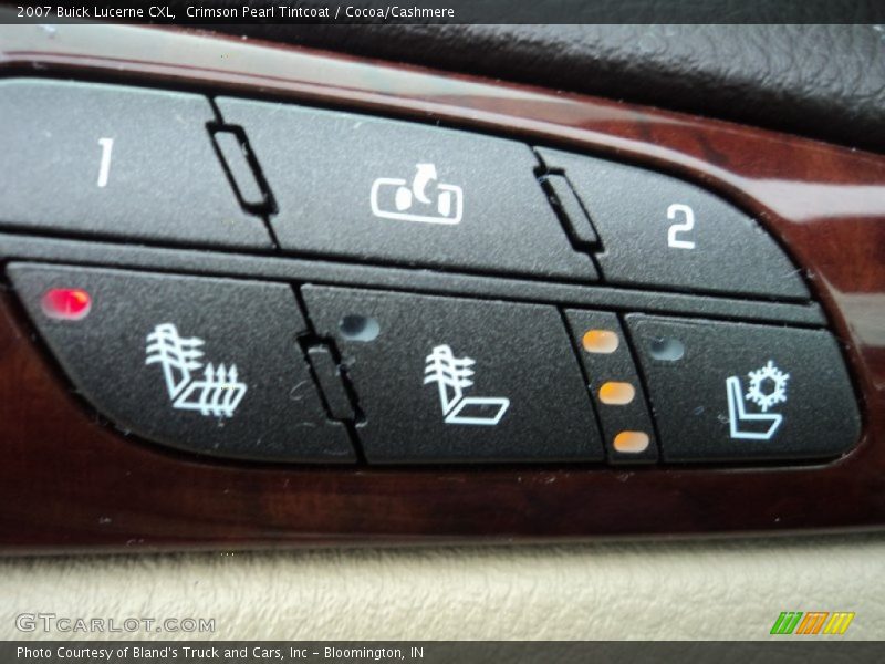 Crimson Pearl Tintcoat / Cocoa/Cashmere 2007 Buick Lucerne CXL