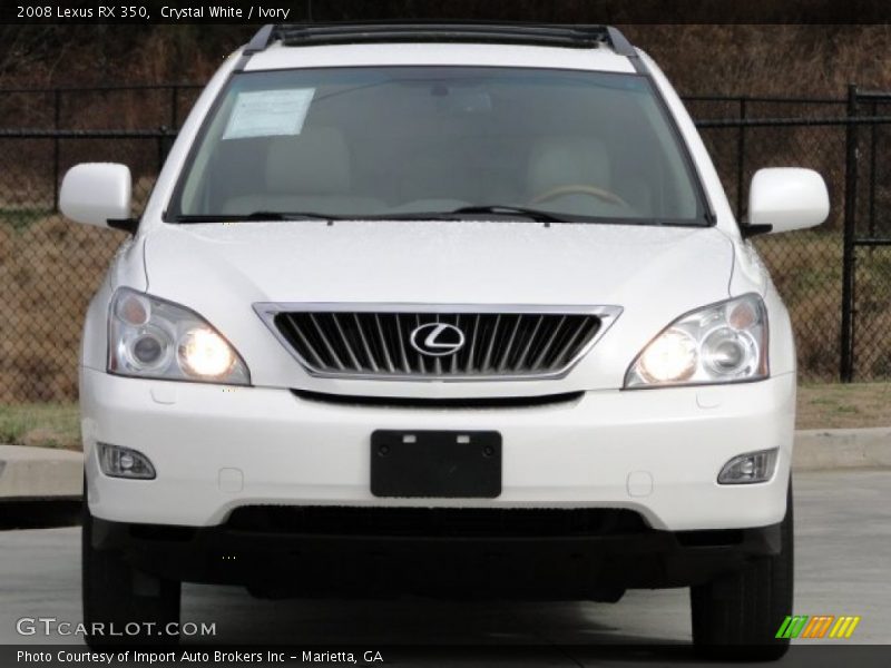 Crystal White / Ivory 2008 Lexus RX 350