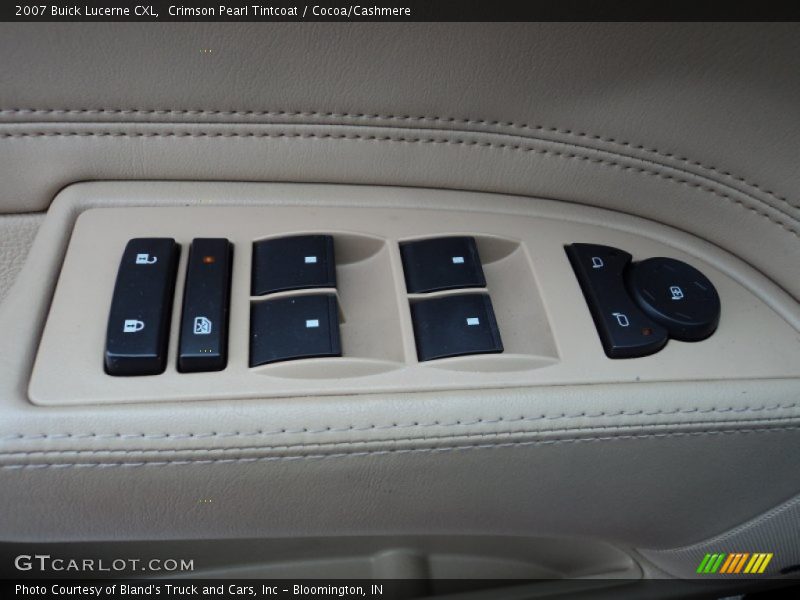 Crimson Pearl Tintcoat / Cocoa/Cashmere 2007 Buick Lucerne CXL