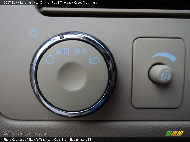 Crimson Pearl Tintcoat / Cocoa/Cashmere 2007 Buick Lucerne CXL