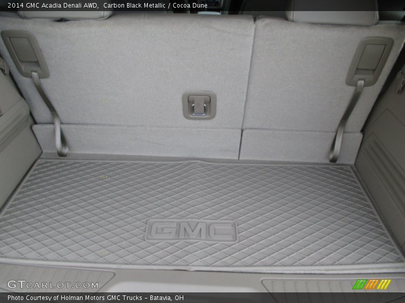 Carbon Black Metallic / Cocoa Dune 2014 GMC Acadia Denali AWD