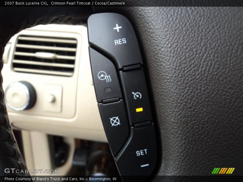 Crimson Pearl Tintcoat / Cocoa/Cashmere 2007 Buick Lucerne CXL