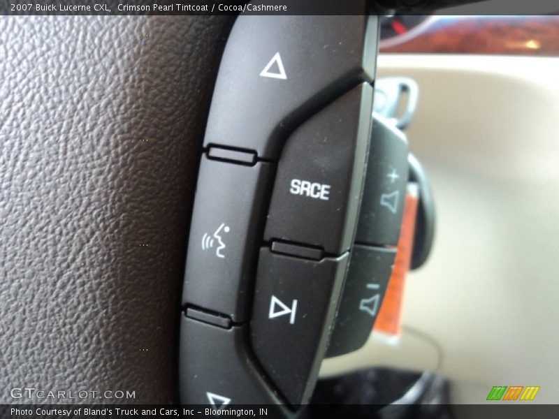 Crimson Pearl Tintcoat / Cocoa/Cashmere 2007 Buick Lucerne CXL