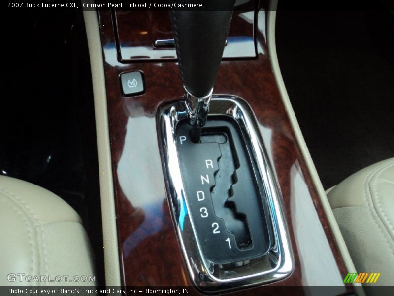 Crimson Pearl Tintcoat / Cocoa/Cashmere 2007 Buick Lucerne CXL