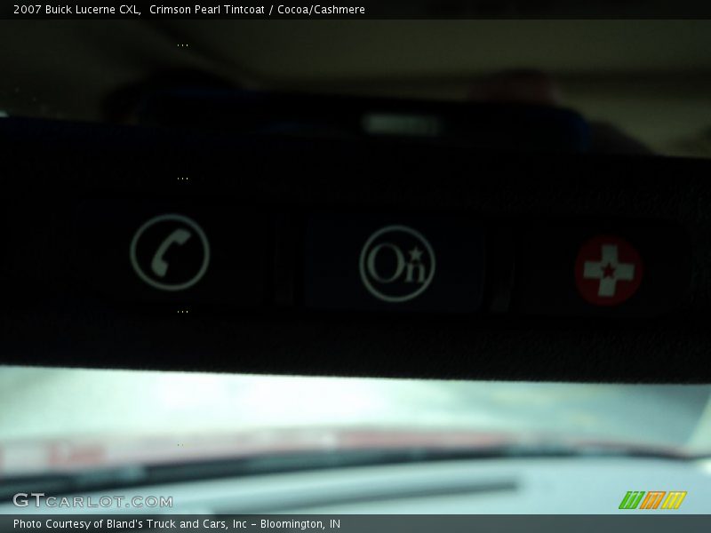 Crimson Pearl Tintcoat / Cocoa/Cashmere 2007 Buick Lucerne CXL