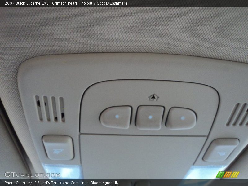 Crimson Pearl Tintcoat / Cocoa/Cashmere 2007 Buick Lucerne CXL