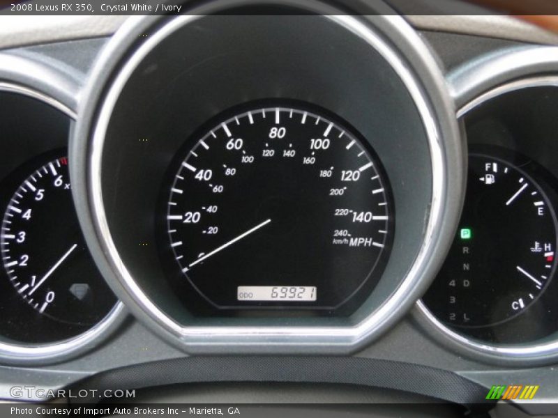 Crystal White / Ivory 2008 Lexus RX 350