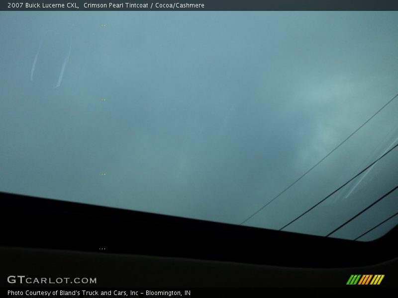 Crimson Pearl Tintcoat / Cocoa/Cashmere 2007 Buick Lucerne CXL