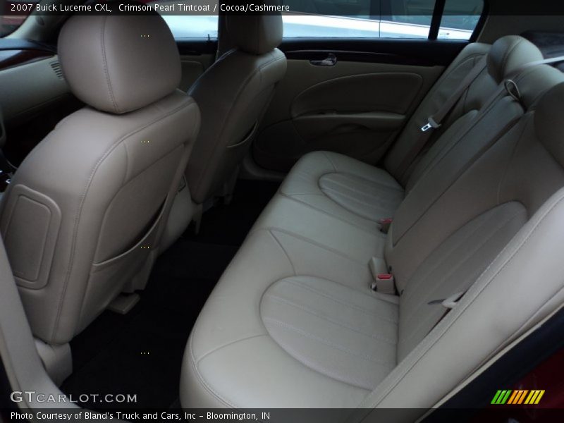 Crimson Pearl Tintcoat / Cocoa/Cashmere 2007 Buick Lucerne CXL