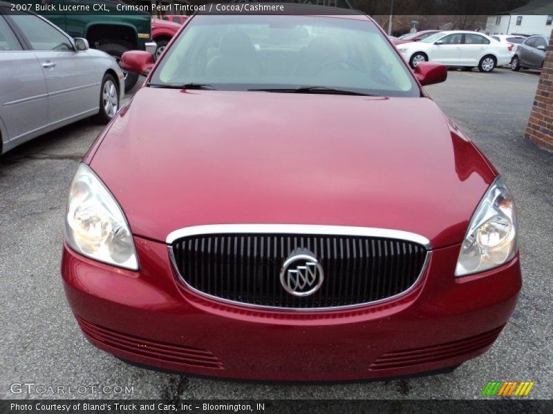 Crimson Pearl Tintcoat / Cocoa/Cashmere 2007 Buick Lucerne CXL