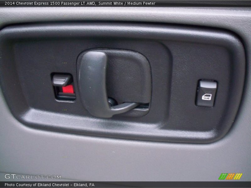 Summit White / Medium Pewter 2014 Chevrolet Express 1500 Passenger LT AWD