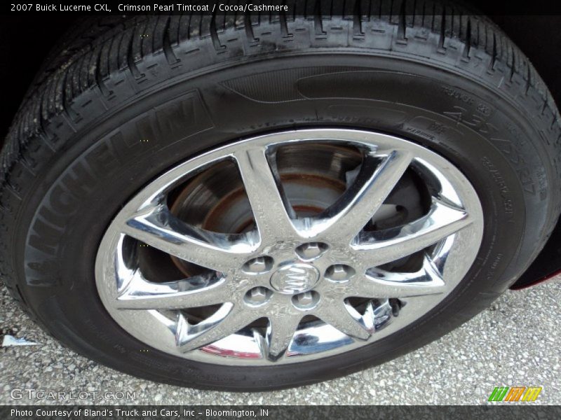 Crimson Pearl Tintcoat / Cocoa/Cashmere 2007 Buick Lucerne CXL