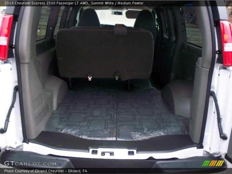 Summit White / Medium Pewter 2014 Chevrolet Express 1500 Passenger LT AWD