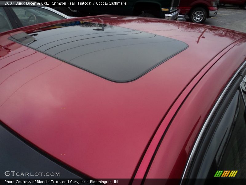 Crimson Pearl Tintcoat / Cocoa/Cashmere 2007 Buick Lucerne CXL