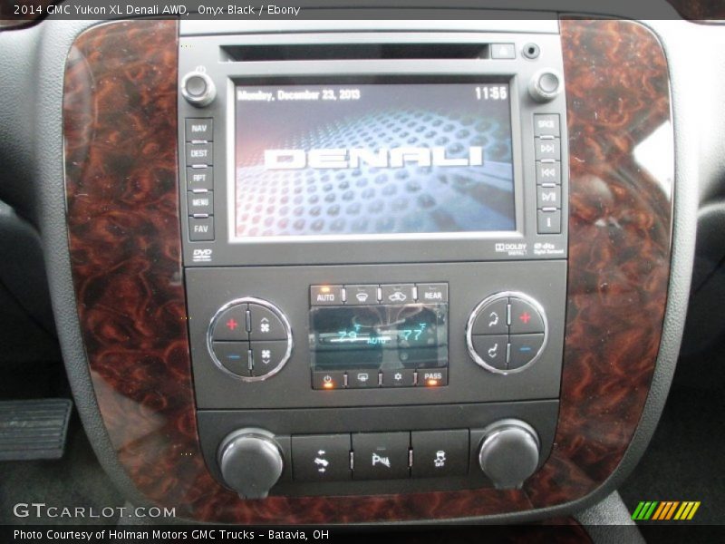 Onyx Black / Ebony 2014 GMC Yukon XL Denali AWD