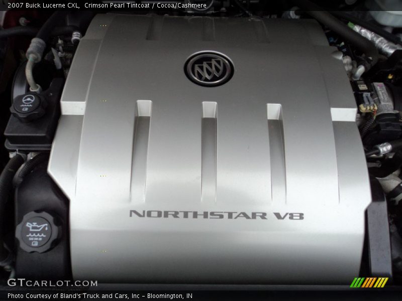 Crimson Pearl Tintcoat / Cocoa/Cashmere 2007 Buick Lucerne CXL