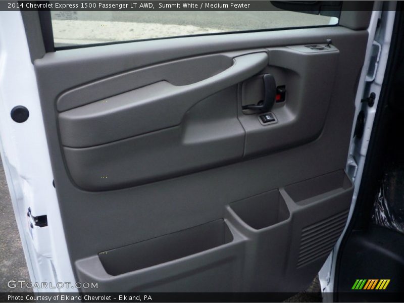 Summit White / Medium Pewter 2014 Chevrolet Express 1500 Passenger LT AWD