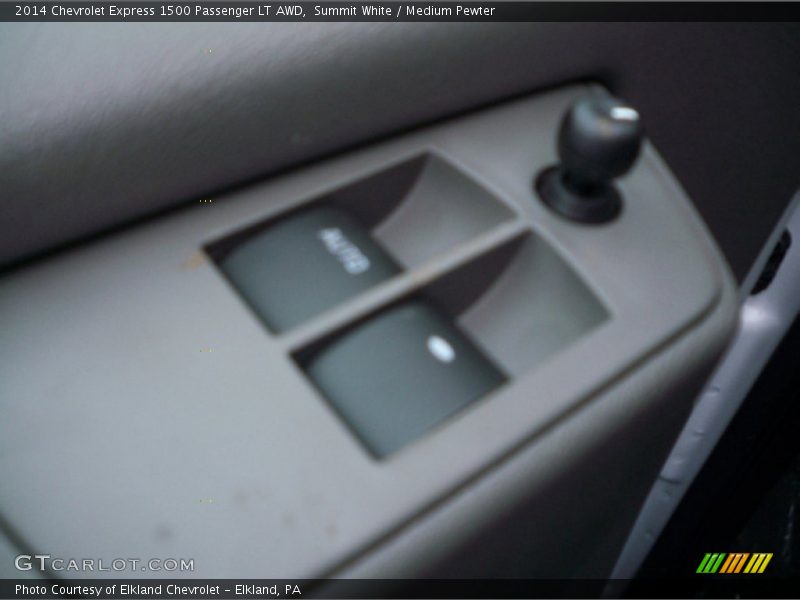 Summit White / Medium Pewter 2014 Chevrolet Express 1500 Passenger LT AWD