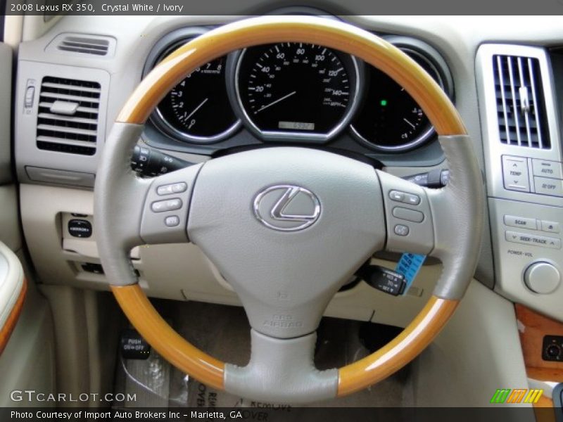 Crystal White / Ivory 2008 Lexus RX 350
