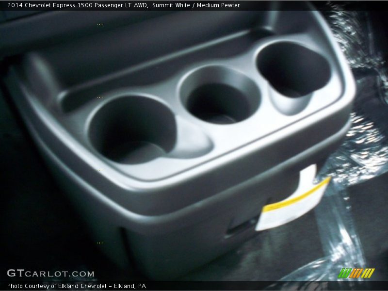 Summit White / Medium Pewter 2014 Chevrolet Express 1500 Passenger LT AWD