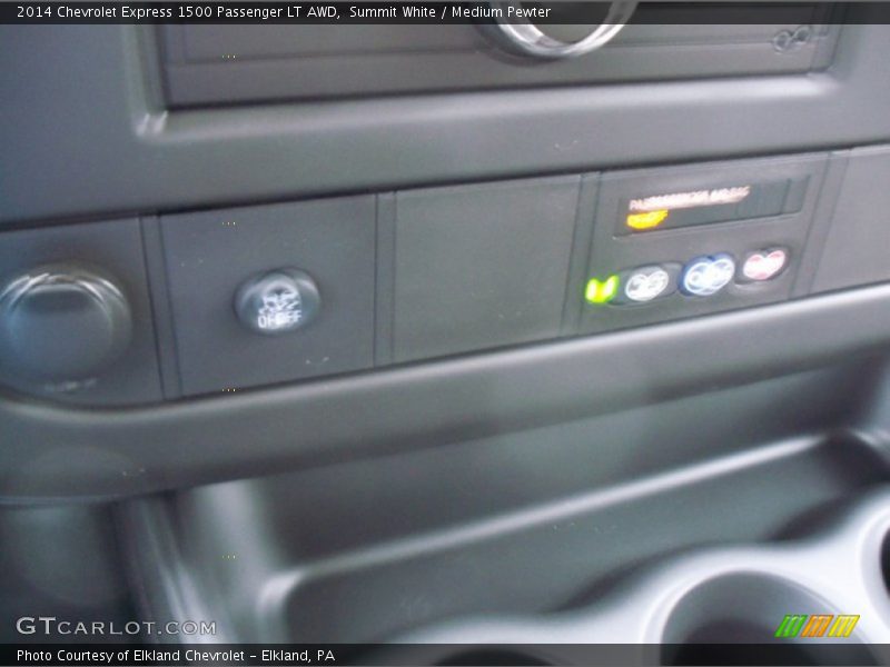 Summit White / Medium Pewter 2014 Chevrolet Express 1500 Passenger LT AWD