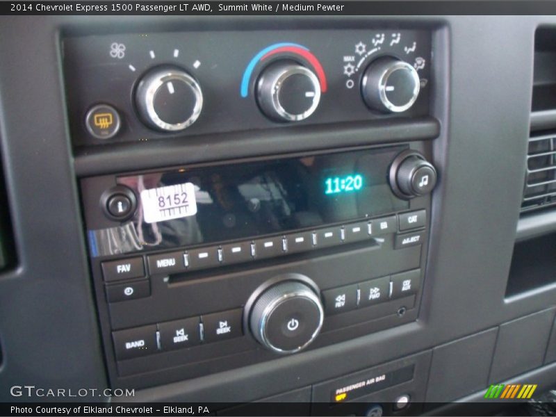 Summit White / Medium Pewter 2014 Chevrolet Express 1500 Passenger LT AWD