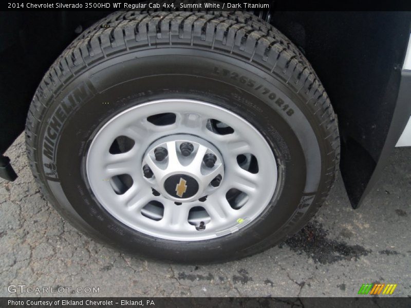  2014 Silverado 3500HD WT Regular Cab 4x4 Wheel