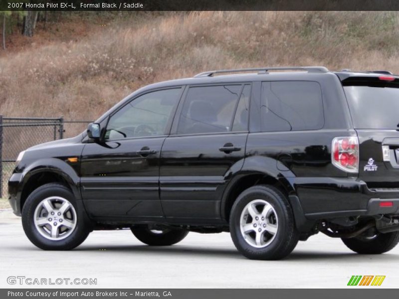Formal Black / Saddle 2007 Honda Pilot EX-L