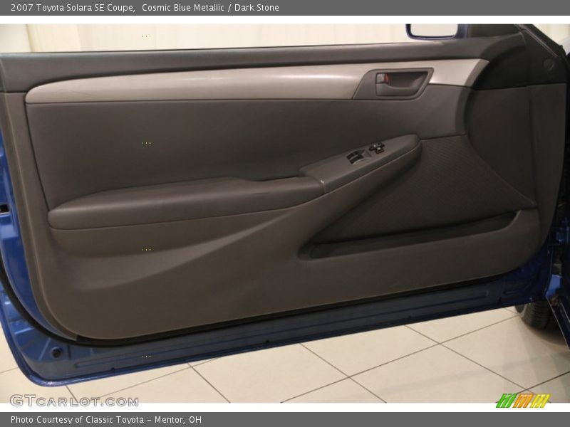Cosmic Blue Metallic / Dark Stone 2007 Toyota Solara SE Coupe