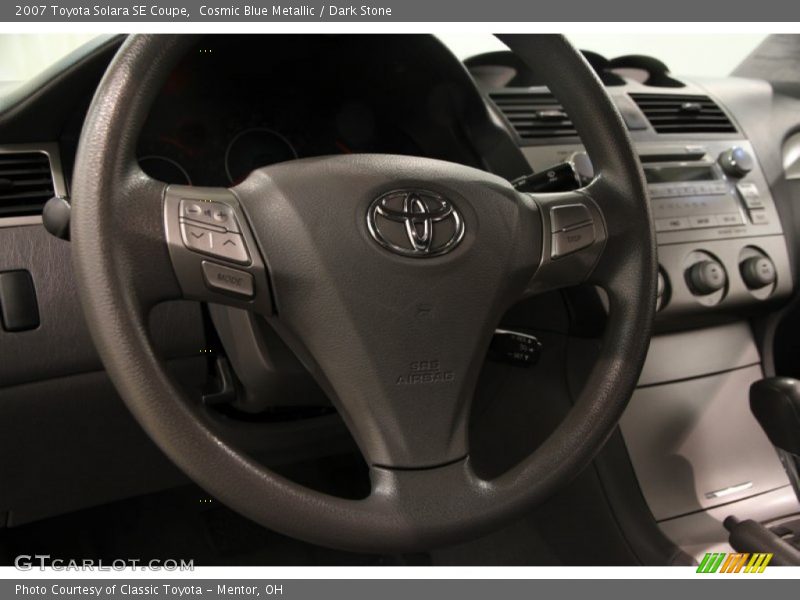 Cosmic Blue Metallic / Dark Stone 2007 Toyota Solara SE Coupe