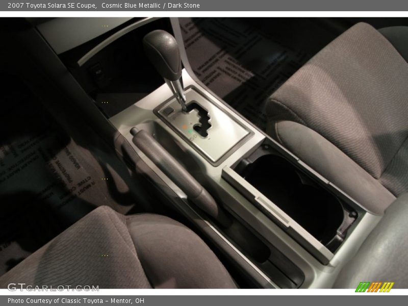 Cosmic Blue Metallic / Dark Stone 2007 Toyota Solara SE Coupe