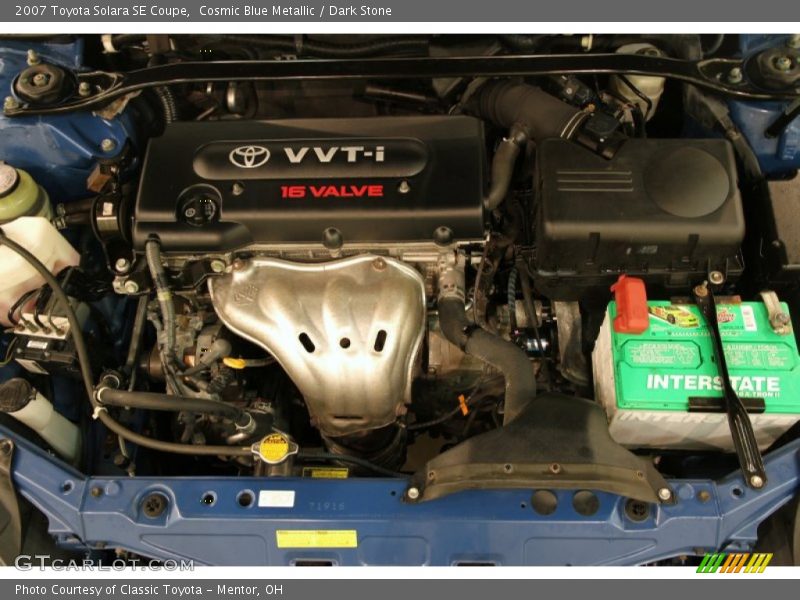  2007 Solara SE Coupe Engine - 2.4 Liter DOHC 16-Valve VVT-i 4 Cylinder