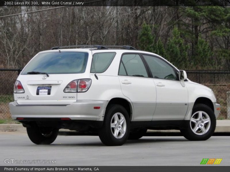 White Gold Crystal / Ivory 2002 Lexus RX 300