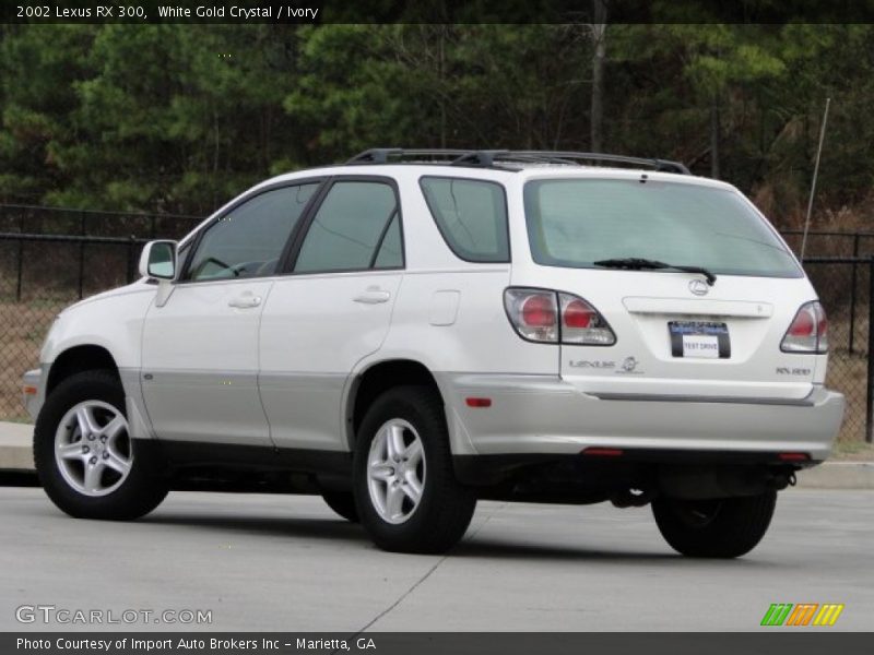 White Gold Crystal / Ivory 2002 Lexus RX 300