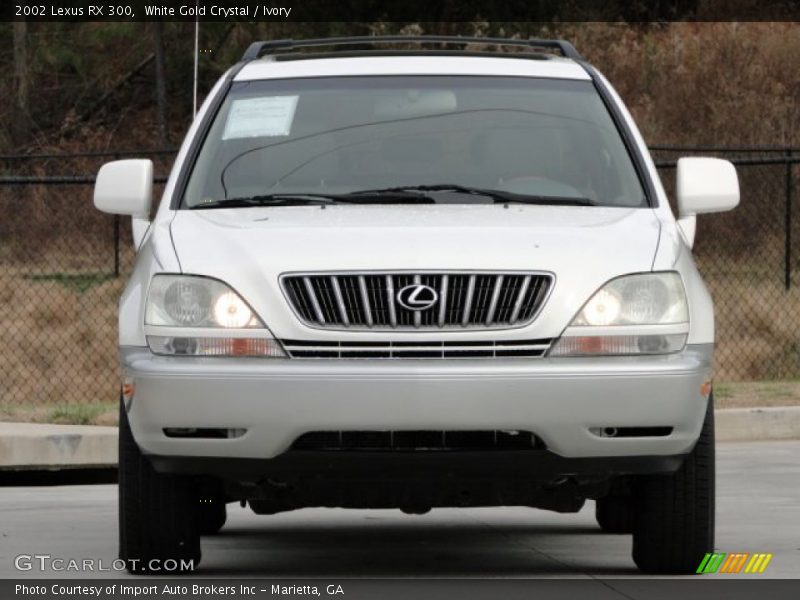White Gold Crystal / Ivory 2002 Lexus RX 300