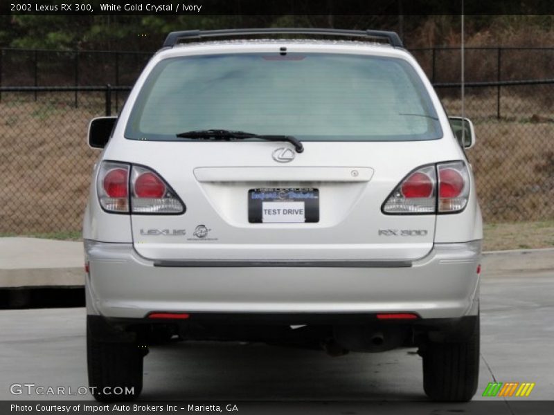 White Gold Crystal / Ivory 2002 Lexus RX 300