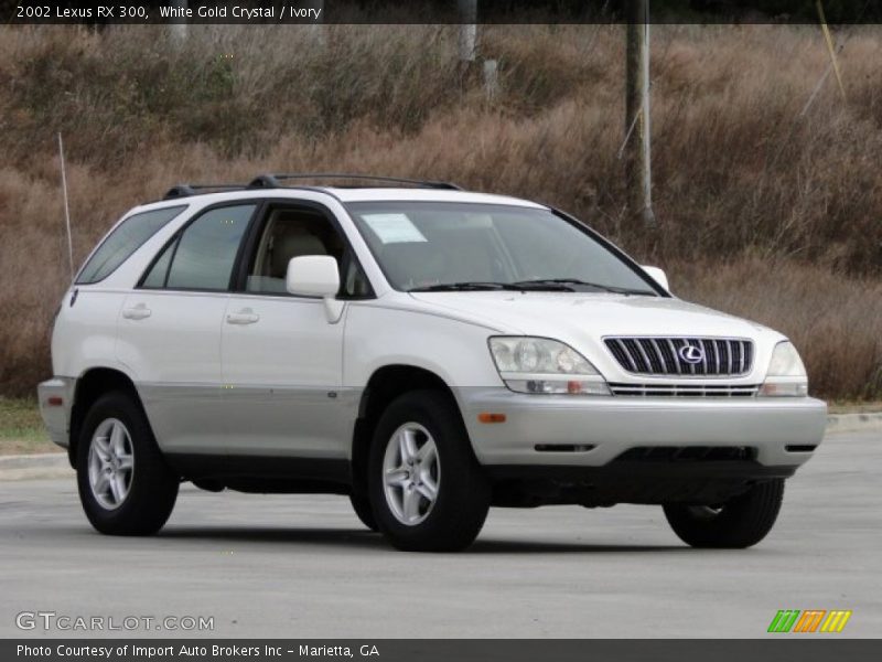 White Gold Crystal / Ivory 2002 Lexus RX 300