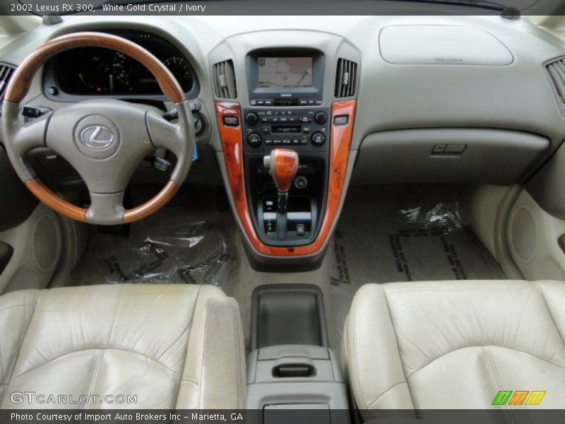 White Gold Crystal / Ivory 2002 Lexus RX 300